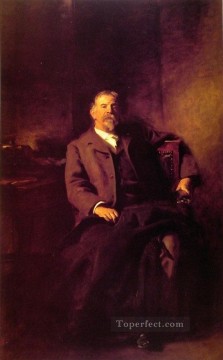  Higginson Obras - Henry Lee Higginson retrato John Singer Sargent